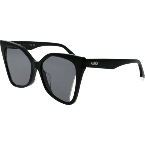 Ochelari de soare butterfly pentru femei Fendi FE40010U 01A.